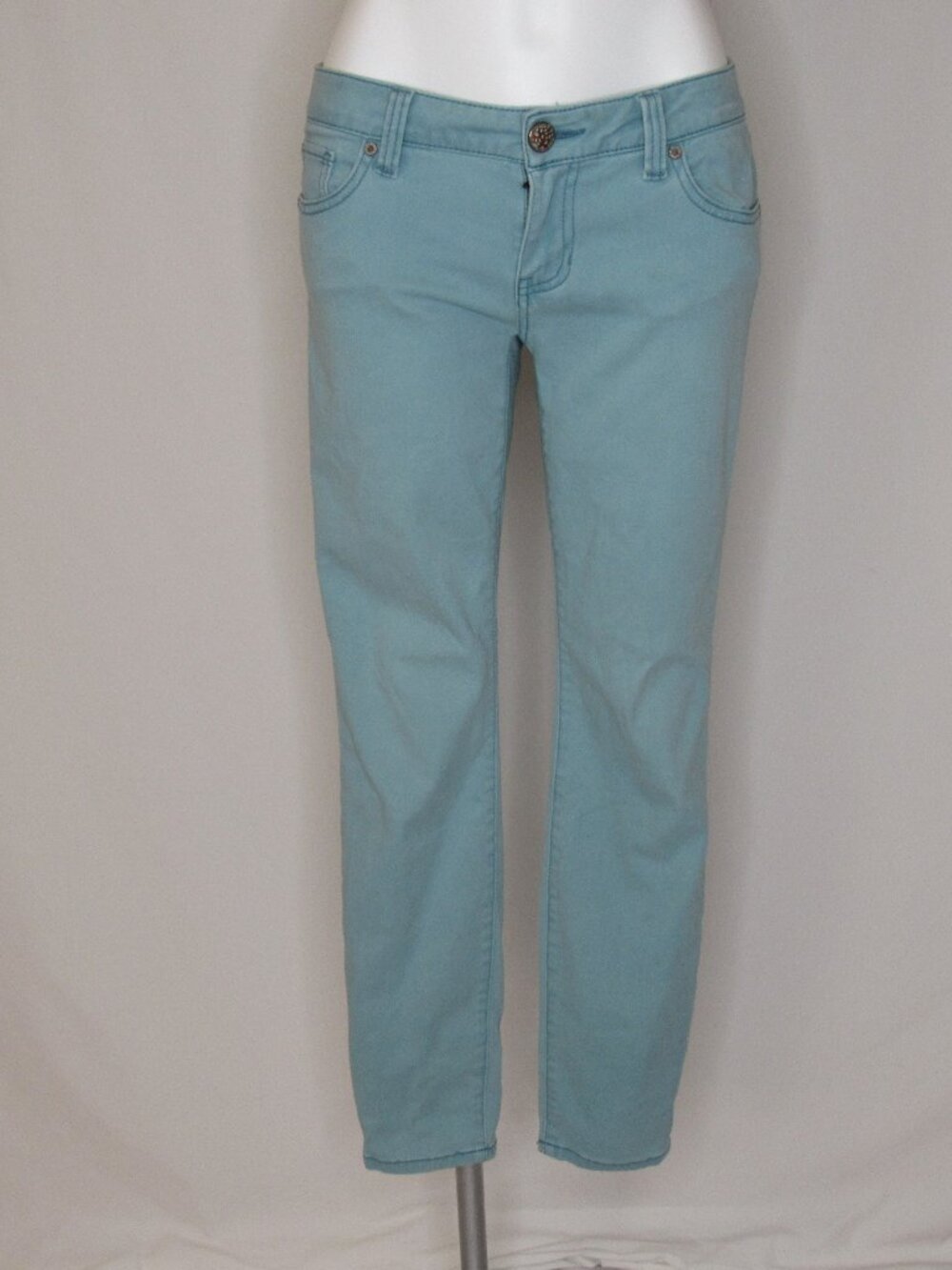 CAbi Green Tidal Tidal Skinny Jeans 29 Women's 4 #5169